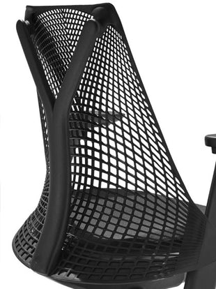 The three sizes of Aeron office chairs